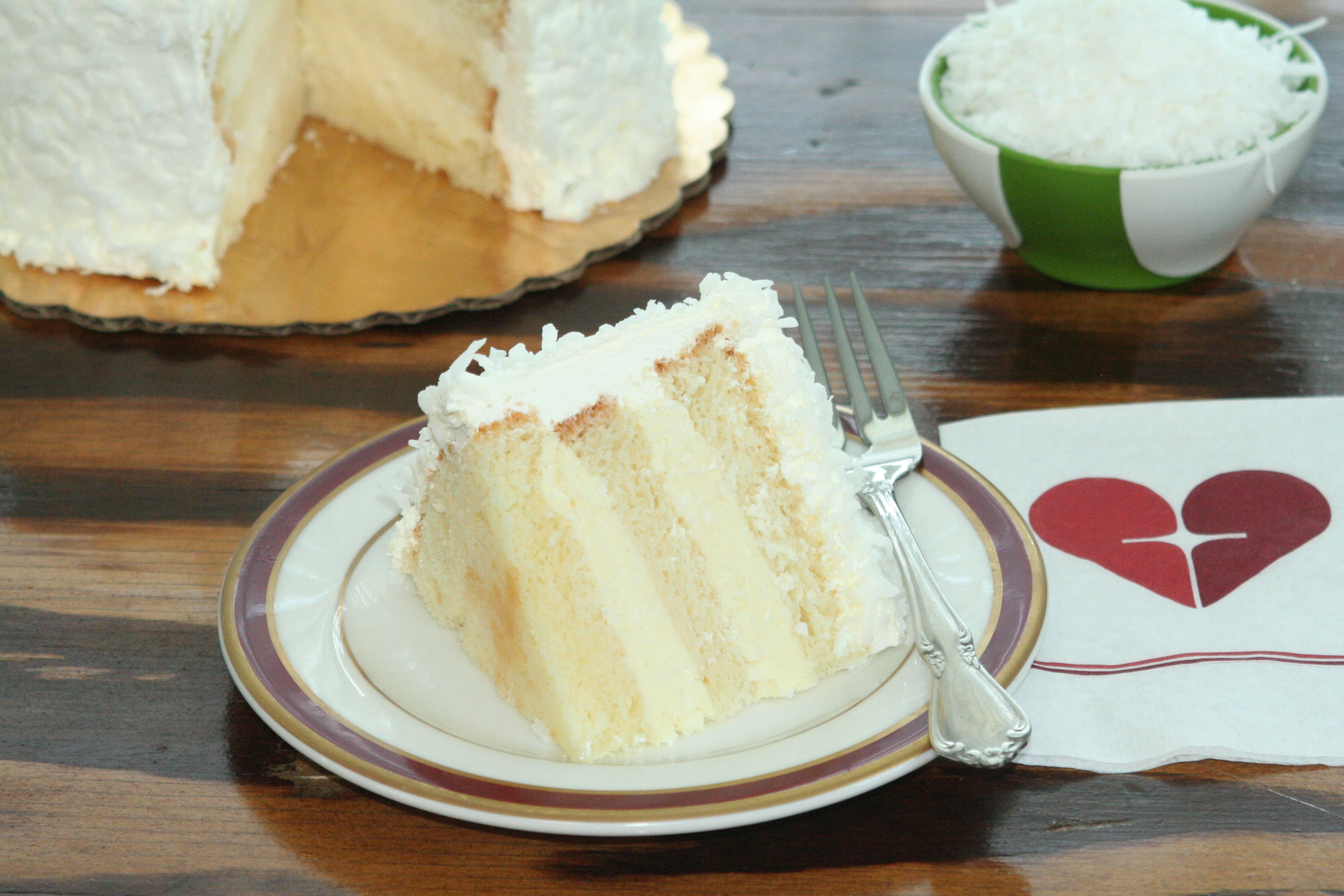 Coconut Cream Cake - Misericordia